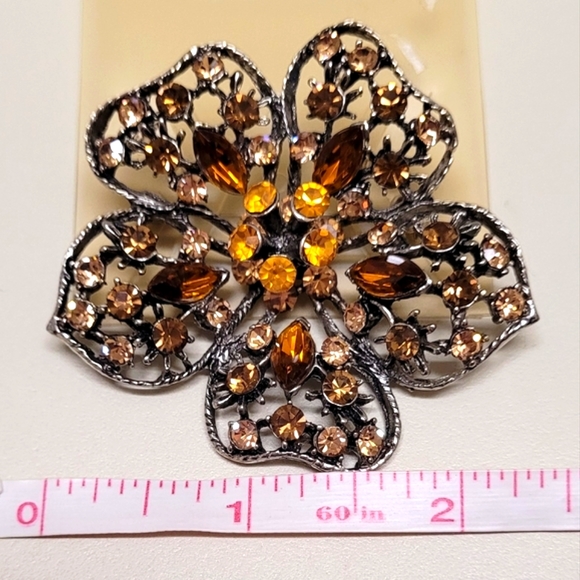 Rhinestones Brooch - Picture 4 of 4